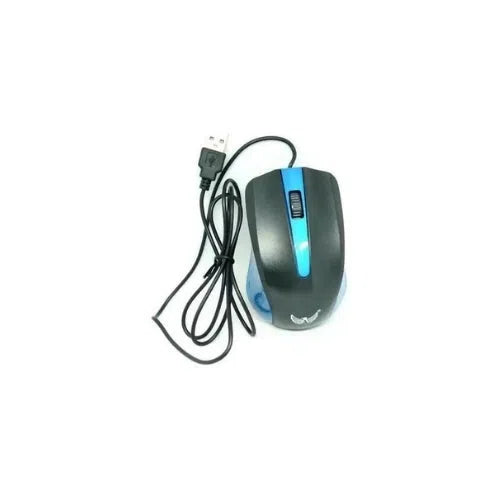 USB WIRED MOUSE BLUE