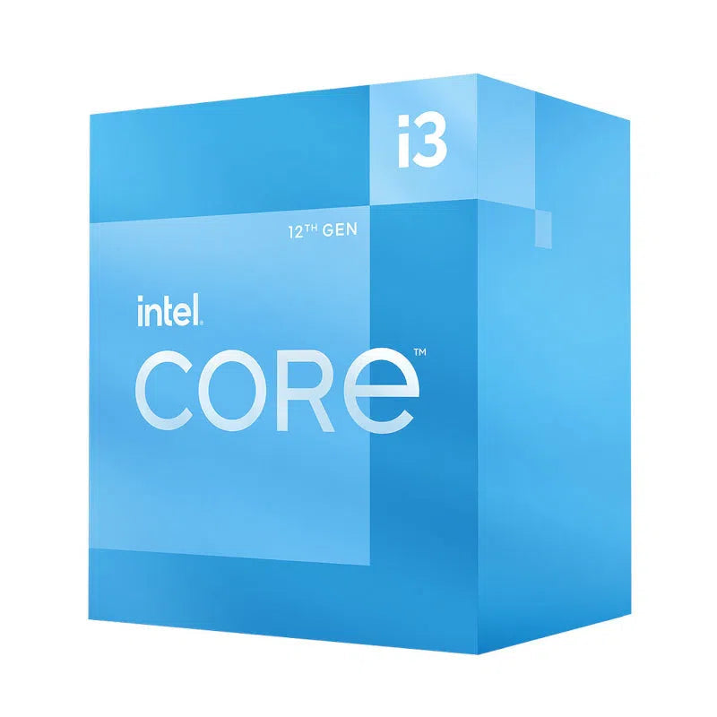 Intel Core i3 12100F Up to 4.3 GHZ; 4 Core (4P+0E); 8 Thread; 12MB Smartcache; 58W TDP - Intel Laminar RM1 Cooler included