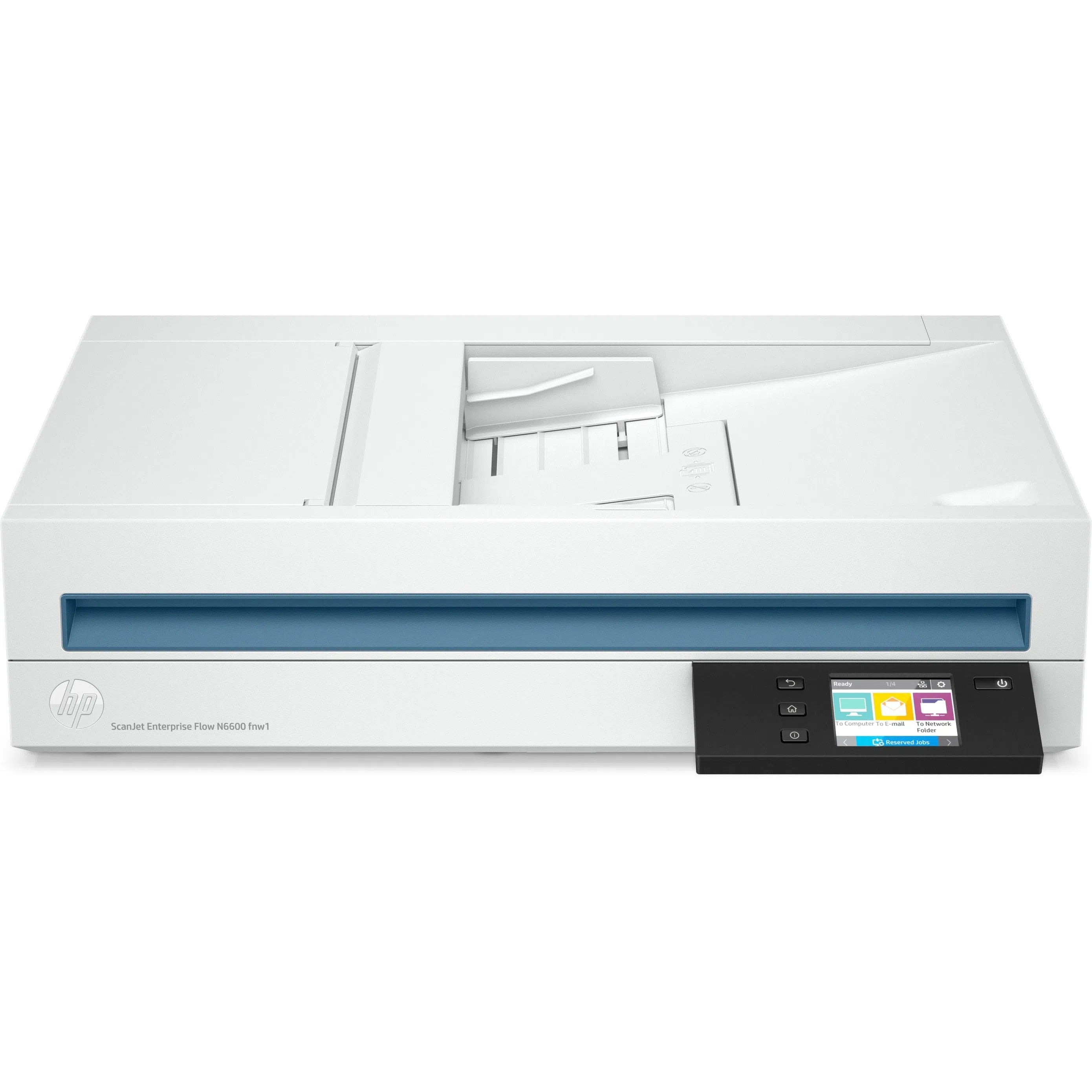 HP SCANNER TYPE ADF; CIS SCANNING TECHNOLOGY; FLATBED; SCAN TECHNOLOGY: ADF; FLATBED; CONTACT IMAGE SENSOR (CIS); SCAN INPUT MODES: SCAN FRONT-PANEL FUNCTION : SCAN TO COMPUTER, SCAN TO E-MAIL, SCAN TO NETWORK FOLDER, SCAN TO SHARE FOLDER, SCAN TO USB ...