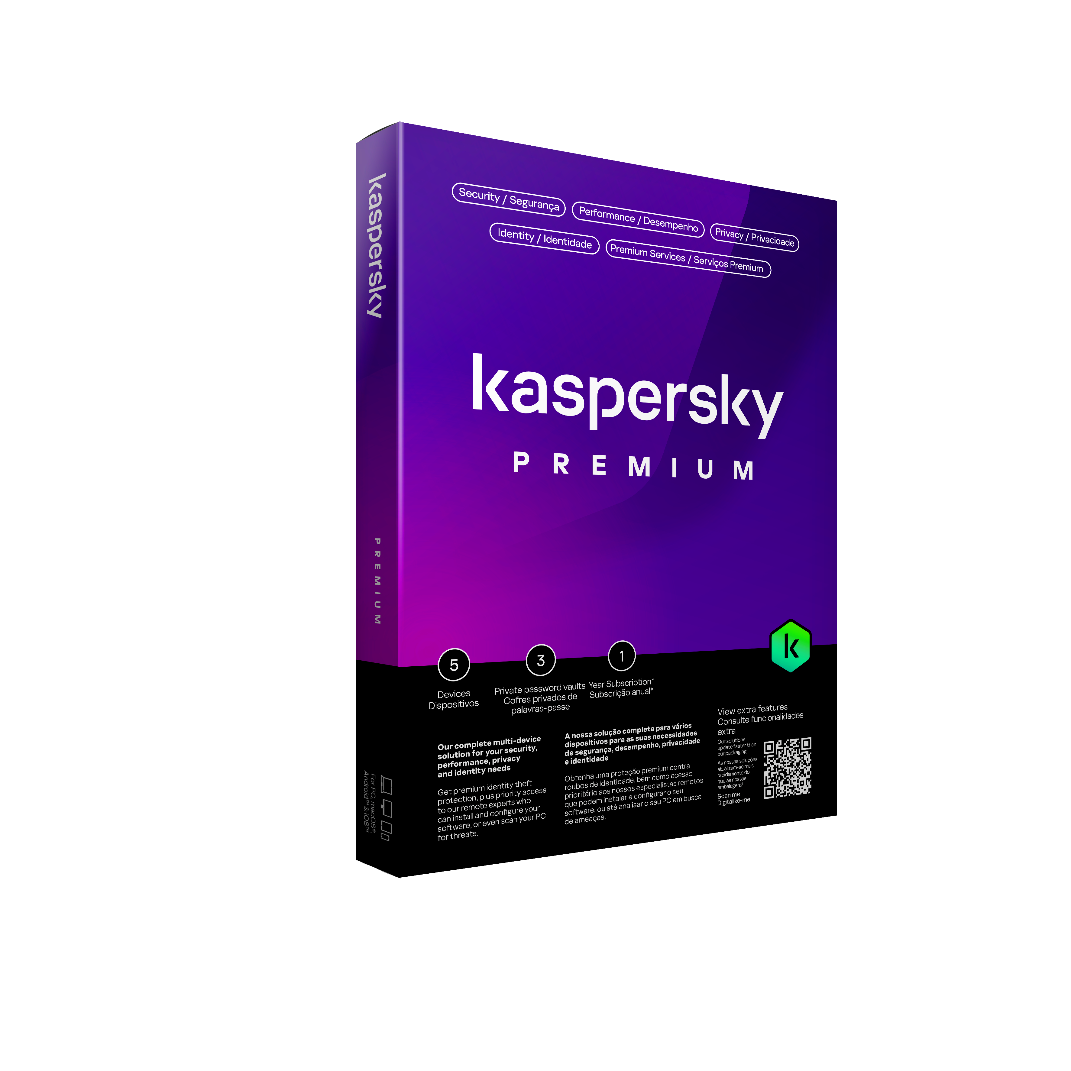 KASPERSKY PREMIUM 5DEV 1Y - Designatek